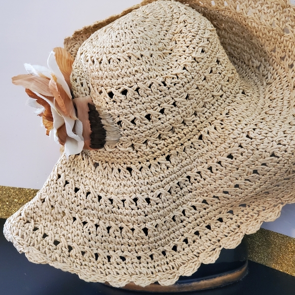 Accessories - Ladies Straw Sun Hat